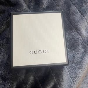 Silver Dog Tag Gucci Necklace